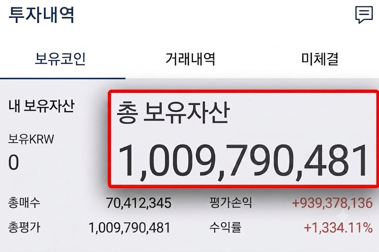 총 보유자산 계좌 인증